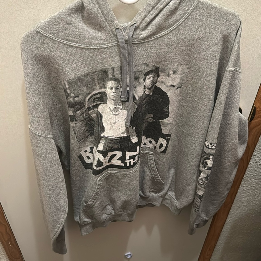 grey boyz n the hood hoodie